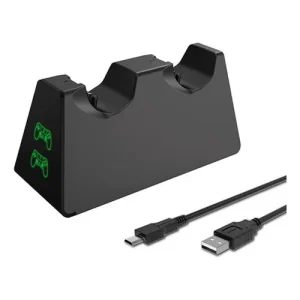 Cargador Para Control De Ps4 Dual Dock Estación De Carga