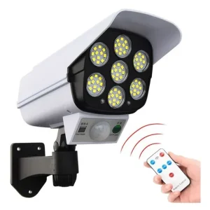 Lampara Con Sensor De Movimiento Motivo Camara De Seguridad