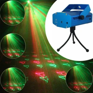 Mini Proyector Holográfico Luces Led