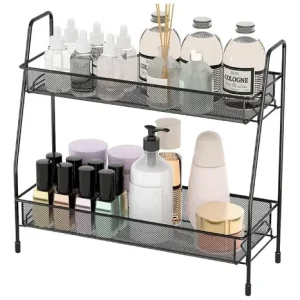 Organizador De Baño Metálico 2 Niveles