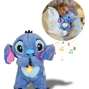 Peluches Con Luz Y Respiran Stitch