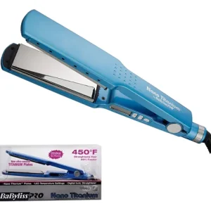 Plancha De Cabello Nano Titanium Placa Ancha